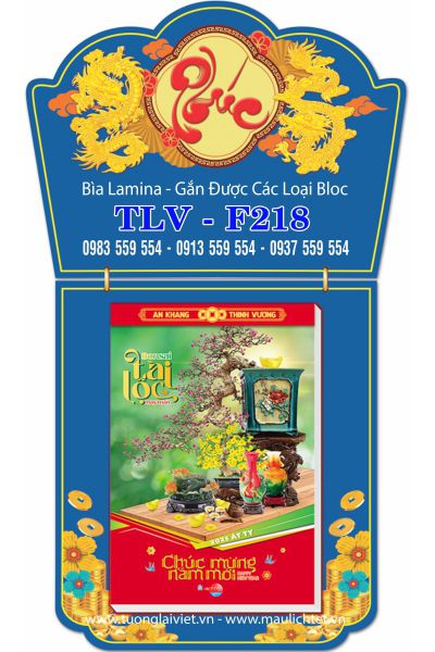 Khánh Lịch Bloc Laminate Bìa Xanh